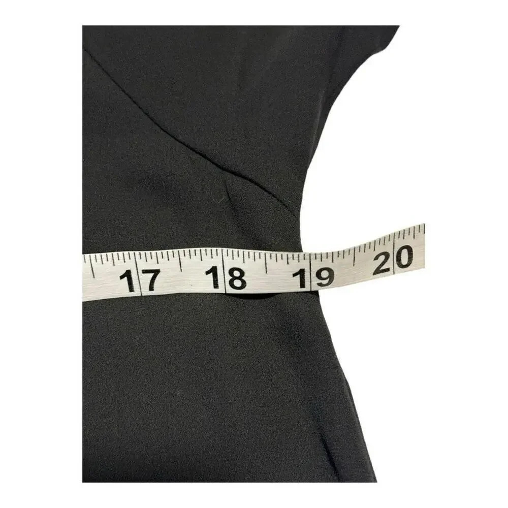 RACHEL Rachel Roy Women’s XS Black‎ 3/4 Sleeve Shirt Dress - Picture 5 of 8